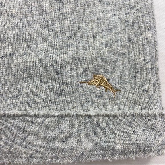 Tommy Bahama gold fleck sweater top. Size Medium - Picture 6 of 11